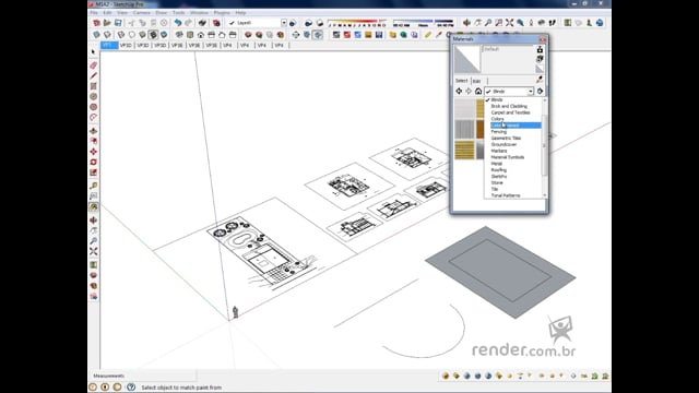 M1A2 - Conhecendo os Comandos do SketchUp 2013