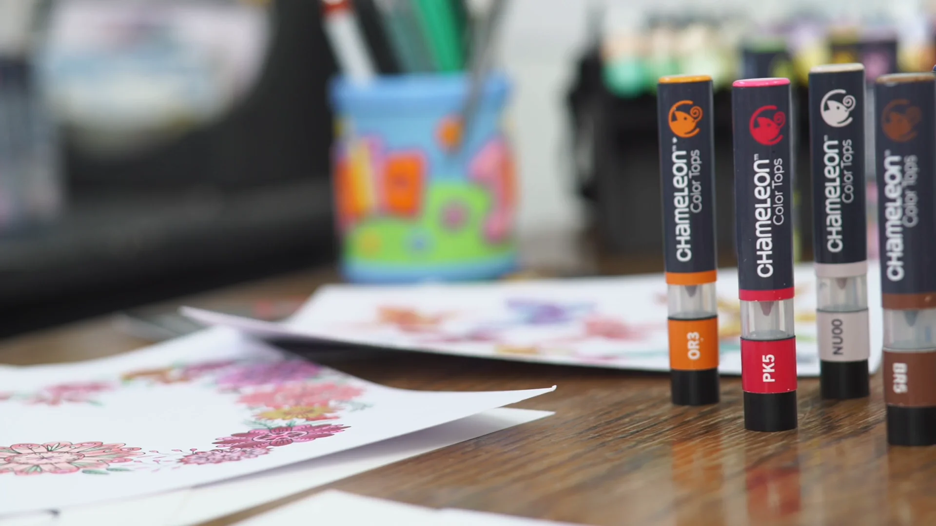 Chameleon Color Tops How To Use Chameleon Markers Chameleon Art