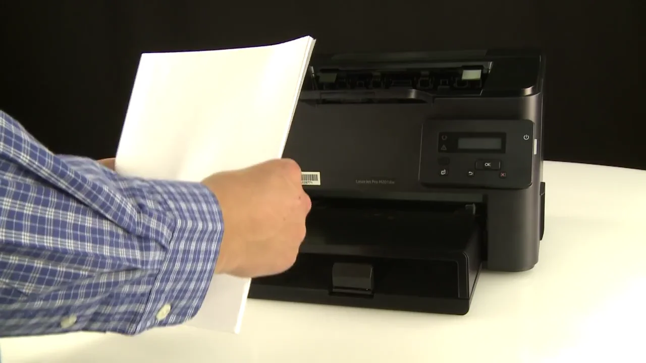 Checking Toner Levels HP LaserJet Pro MFP M201 and M202 Printer