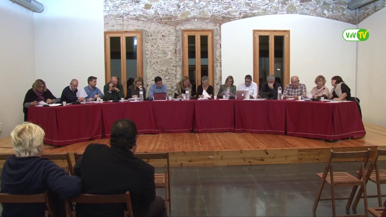 Ple municipal 24 de novembre de 2016 punt 2