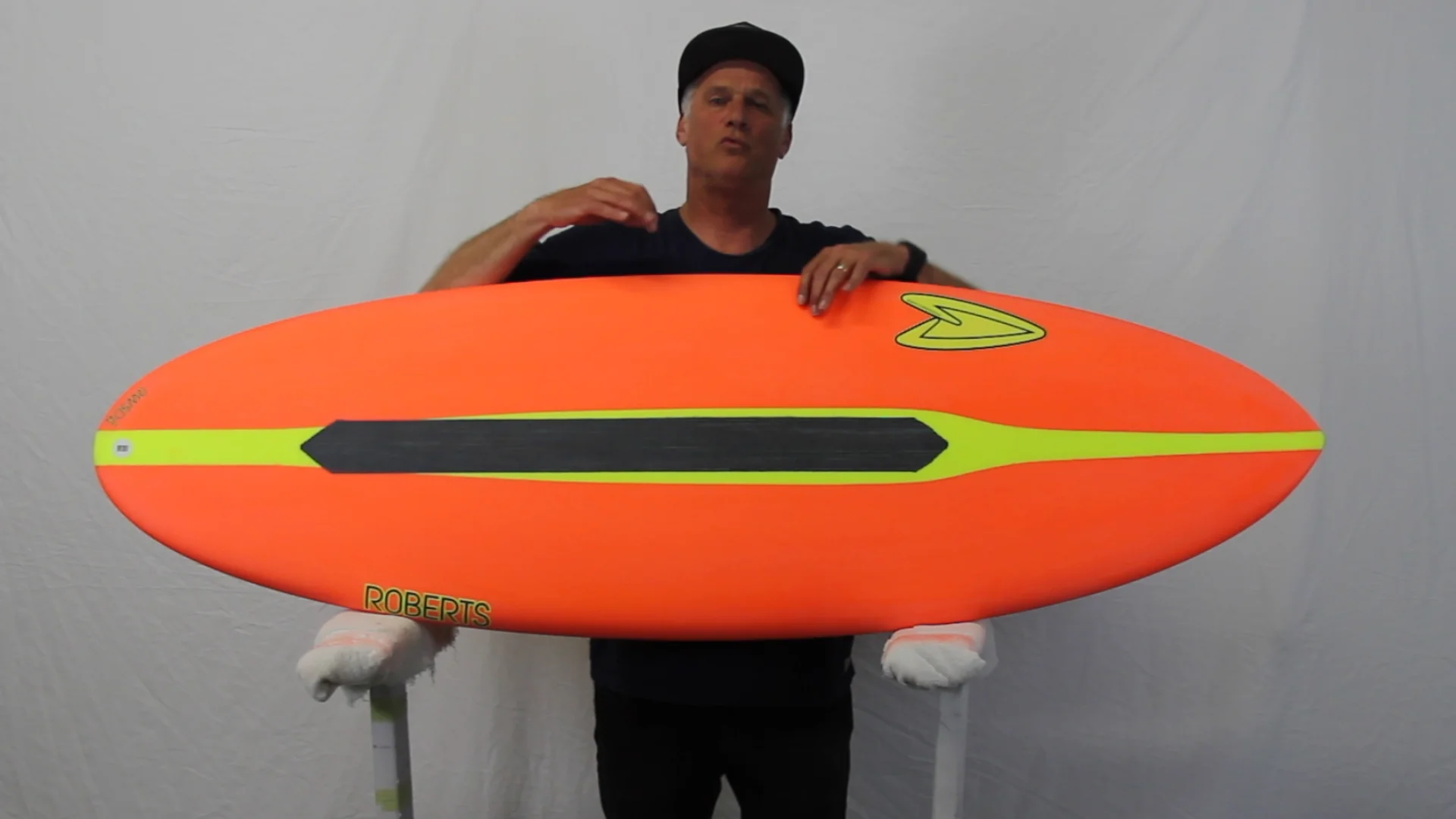 Roberts Flex Technology Tapered Dual Density RFT-TDD surfboard