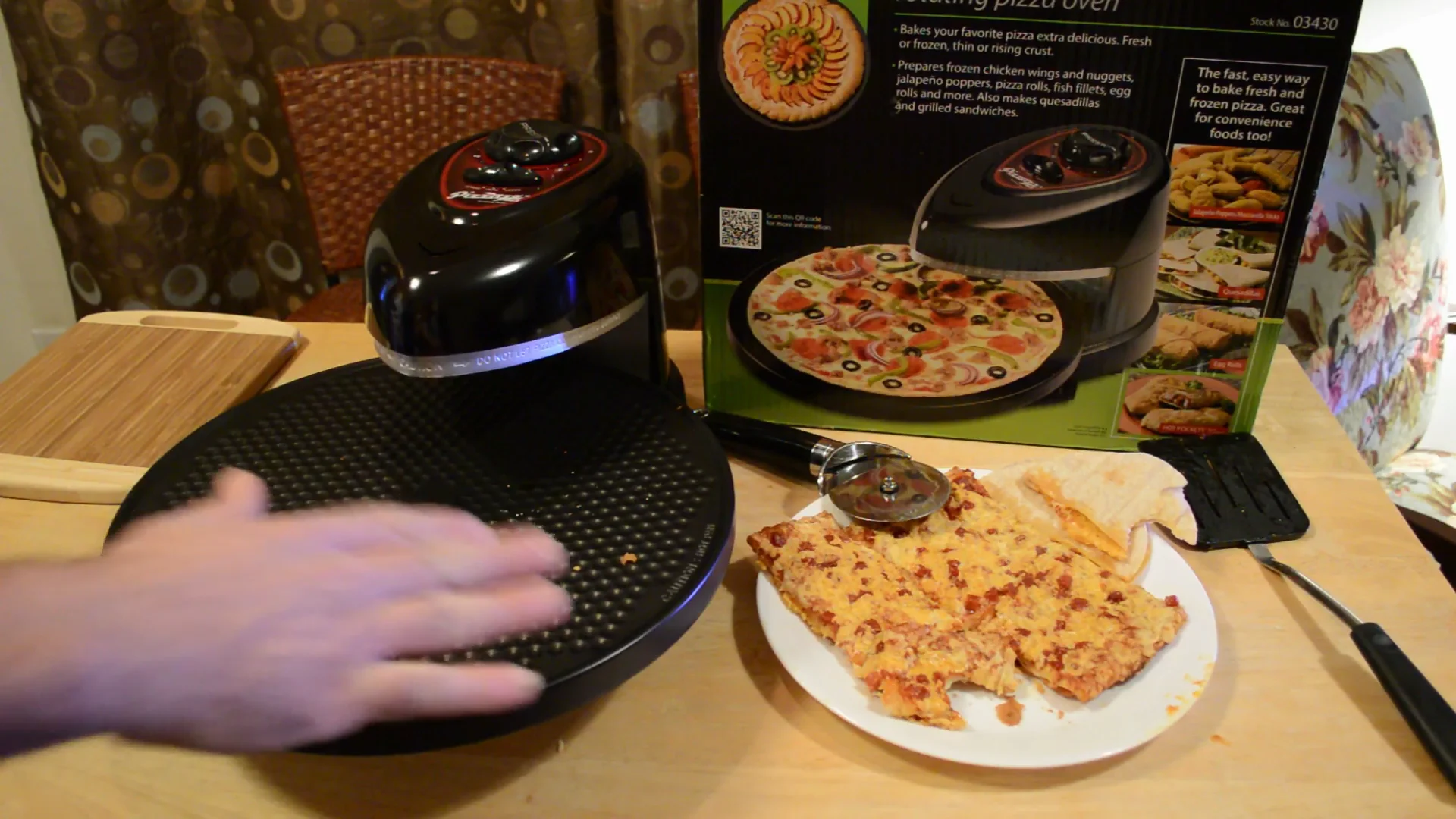 The Presto Pizzazz pizza oven: how does it perform?