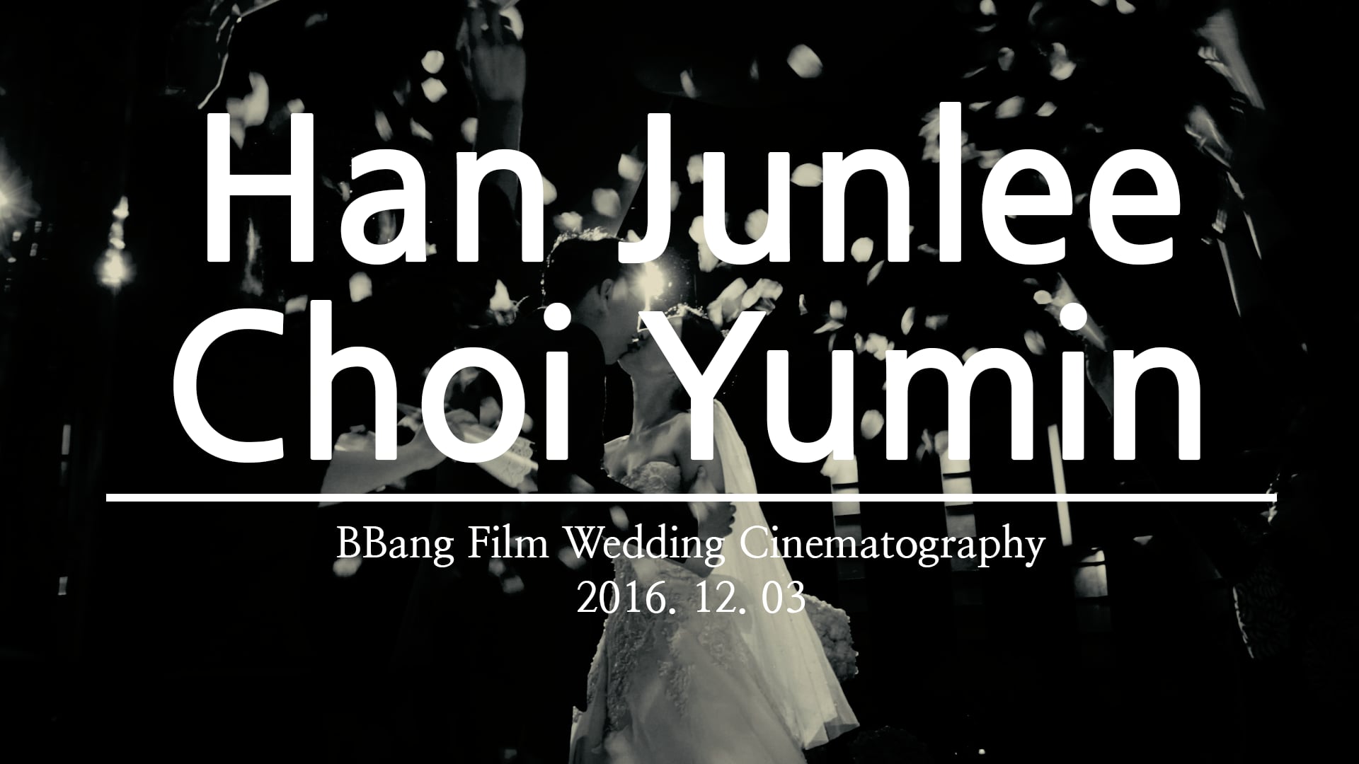 Han Junlee + Choi yumin Wedding Highlight