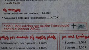 El restaurant Grop de l'Escala crea una tapa solidària