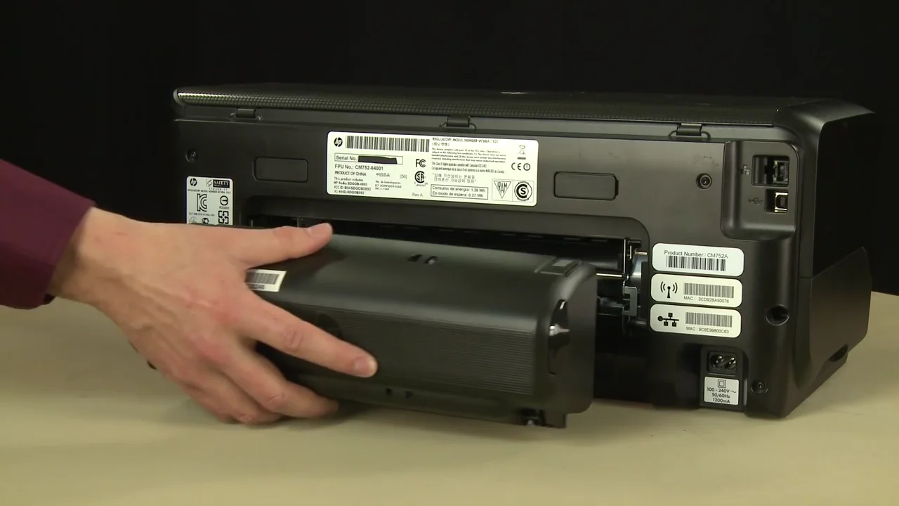 Unboxing and Setting Up the HP OfficeJet Pro 7740 Printer on Vimeo