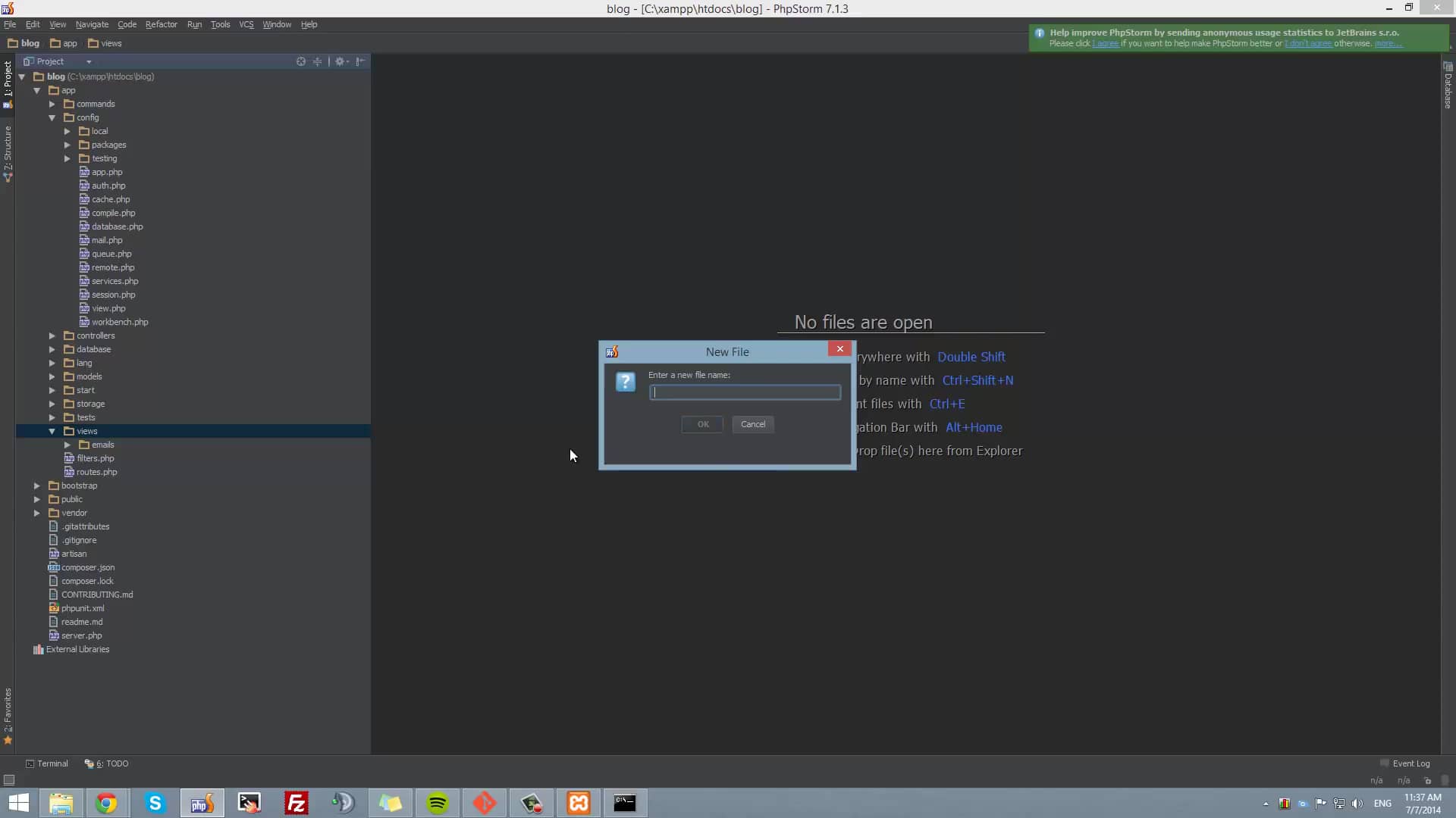 Create a Blog in Laravel Tutorials on Vimeo