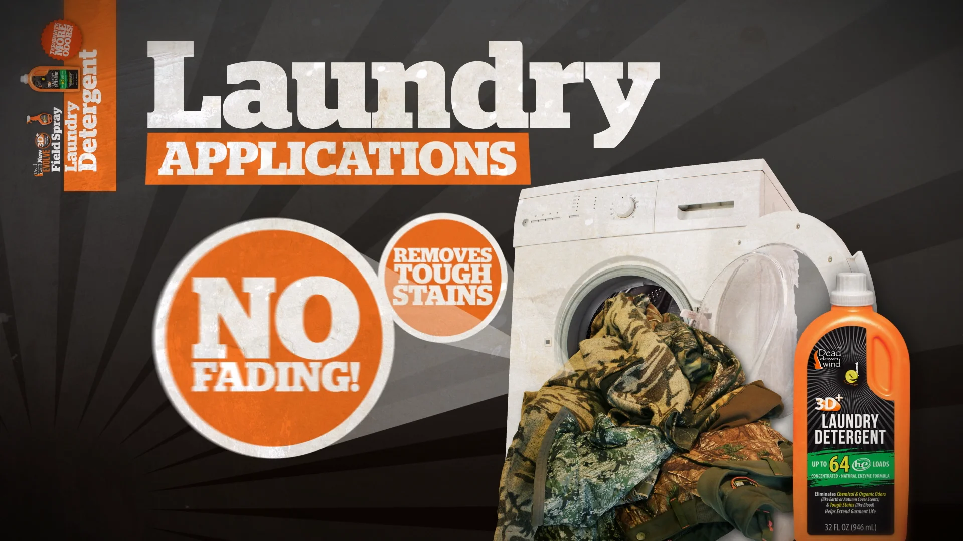 Dead Down Wind Field Spray & Laundry Detergent TV Commercial on Vimeo