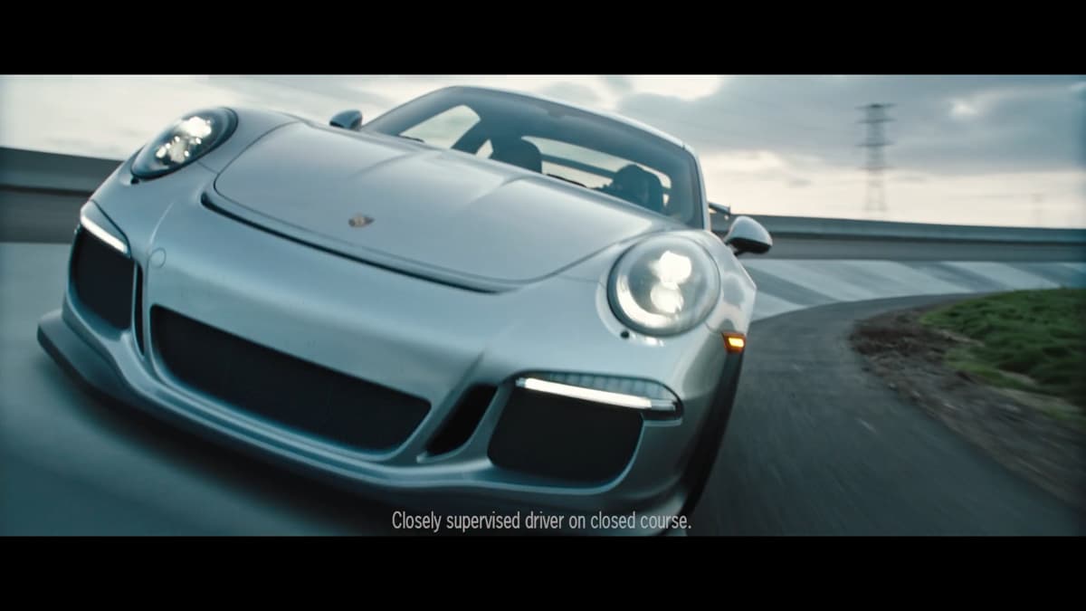 PORSCHE MOTOR SPORT / CJ WILSON — film still