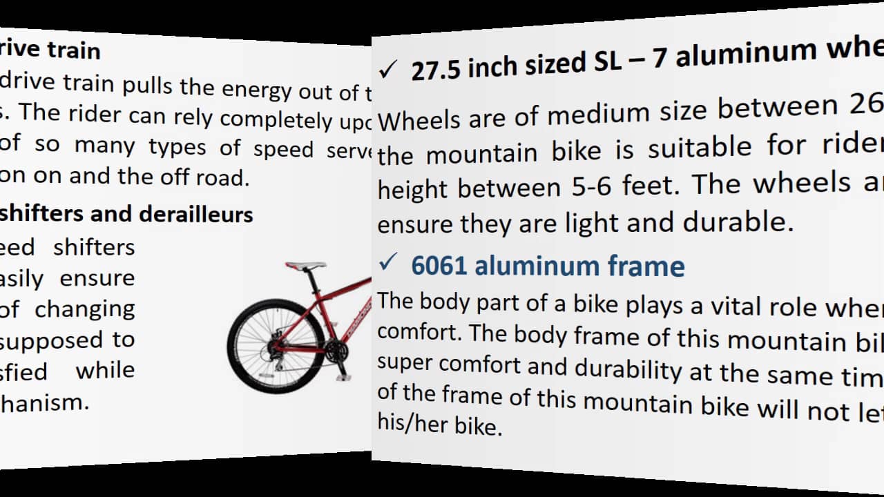 sonar axis mountain bike