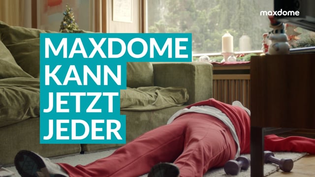 maxdome kann jetzt jeder: Neujahrsvorsätze