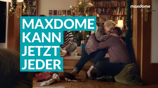 maxdome kann jetzt jeder: Weihnachtsgeschenke