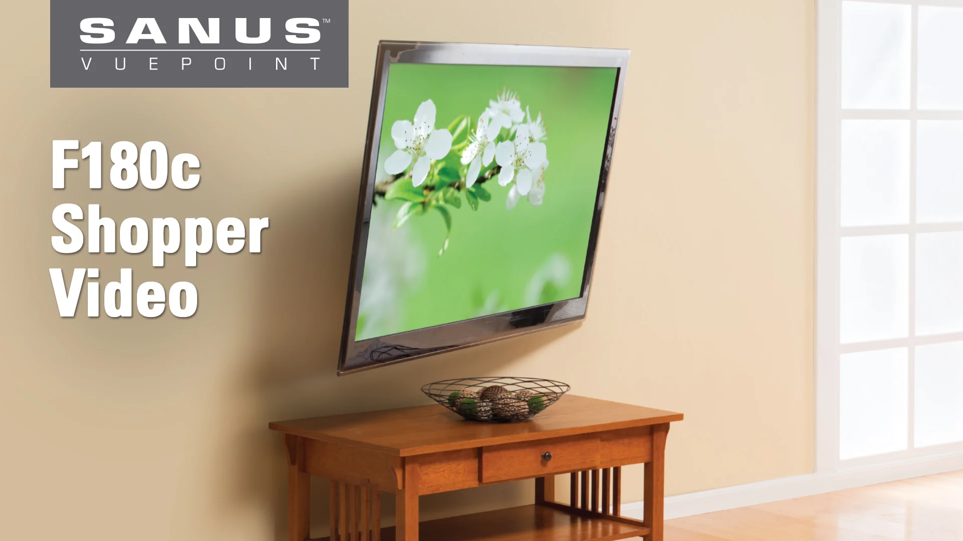 SANUS VuePoint F180c | Full-Motion Wall Mounts | TV Mounts SANUS VuePoint F180c | Full-Motion Wall Mounts | TV Mounts