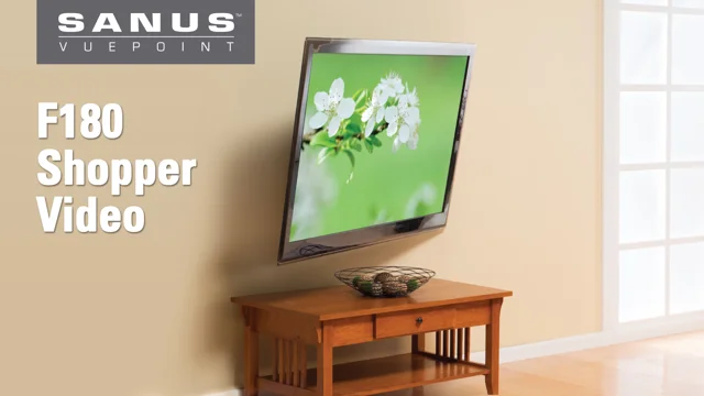 SANUS VuePoint F180d, Full-Motion Wall Mounts, TV Mounts and Stands, Produits