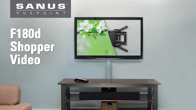 SANUS VuePoint F180d, Full-Motion Wall Mounts