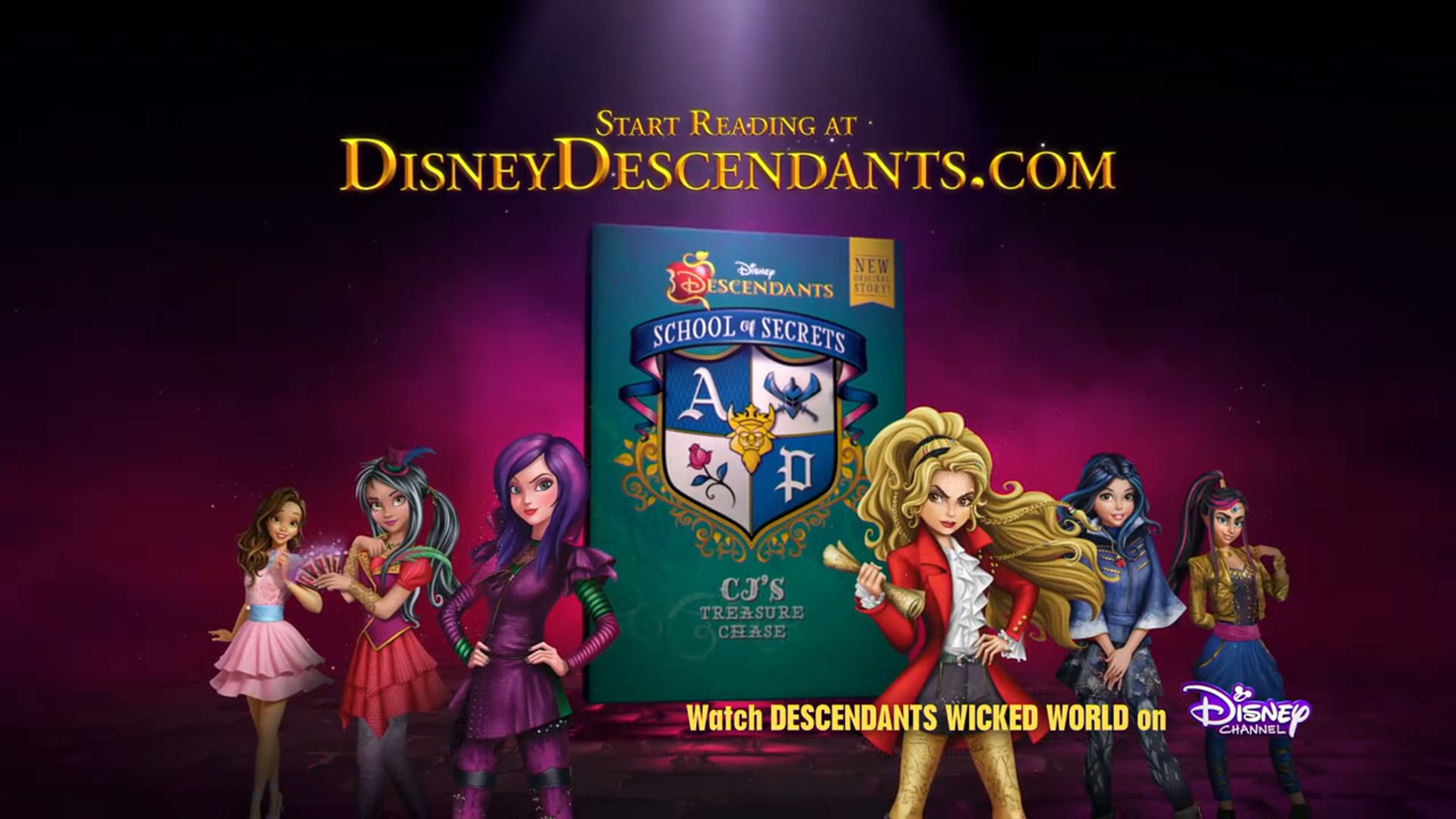 Descendants School of Secrets: CJs Treasure Chase