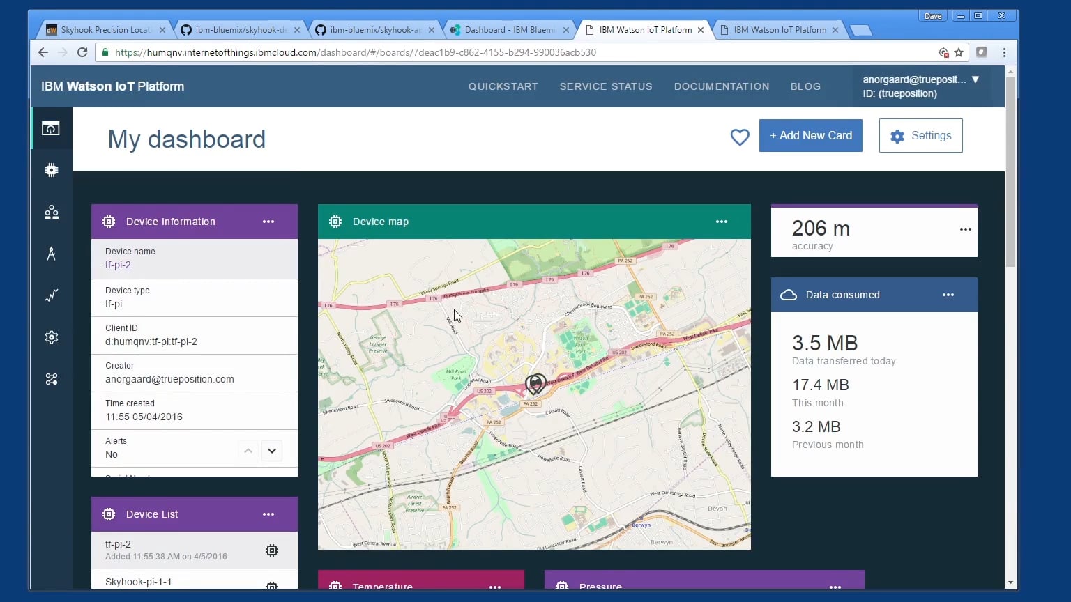 Skyhook/IBM Precision Location Recipe on Vimeo