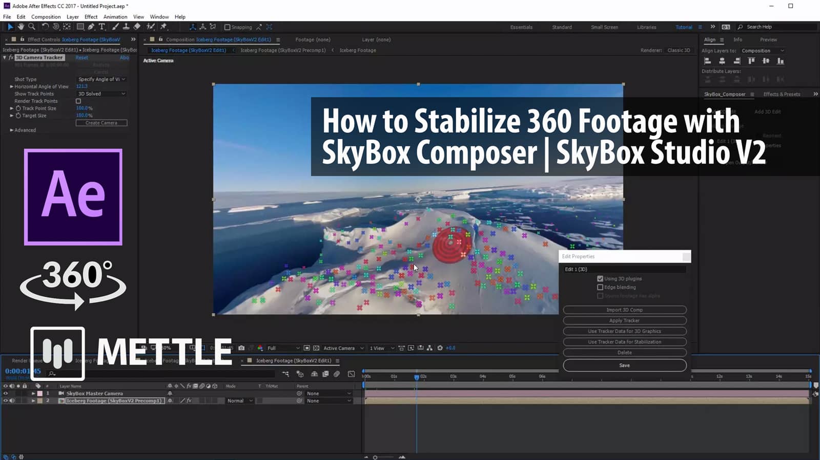 How to Stabilize 360 Footage with SkyBox Composer SkyBox Studio V2 on