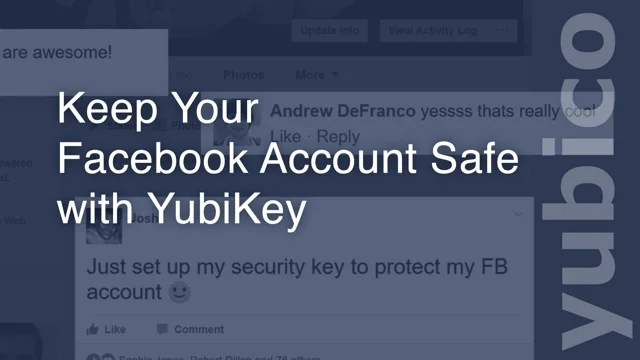 Facebook security now supports U2F authentication