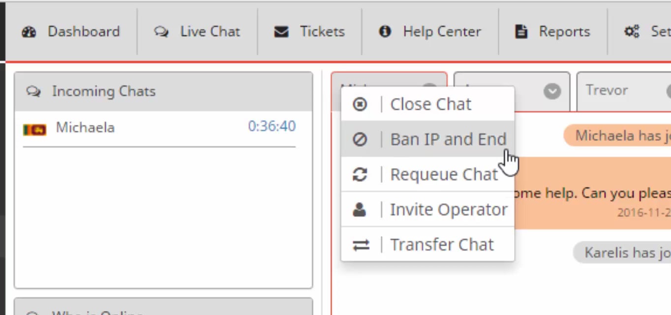 Live Chat on Vimeo