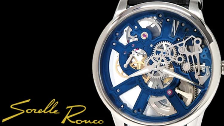 Maurice LaCroix Masterpiece Skeleton Blue