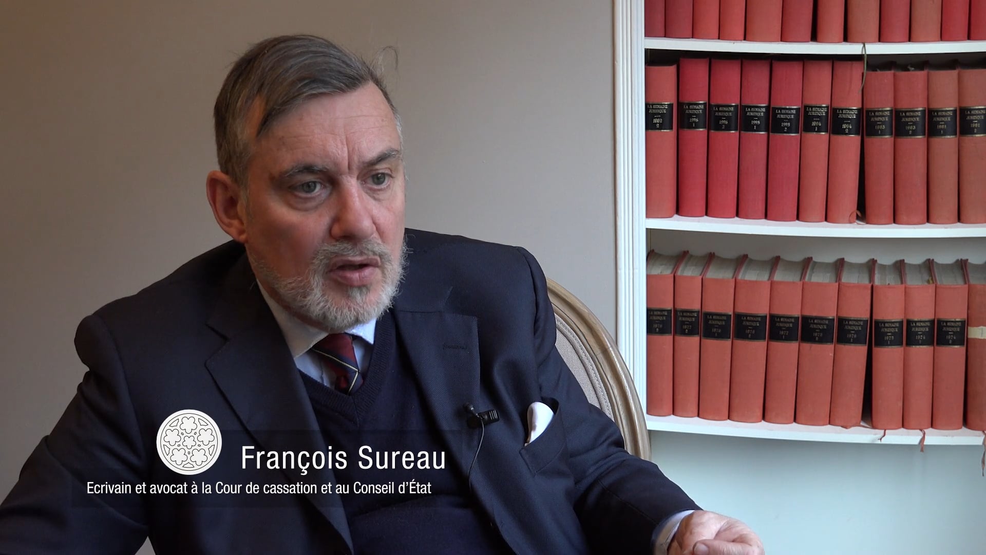 François Sureau - écrivain et avocat à la Cour de cassation et au Conseil d’État