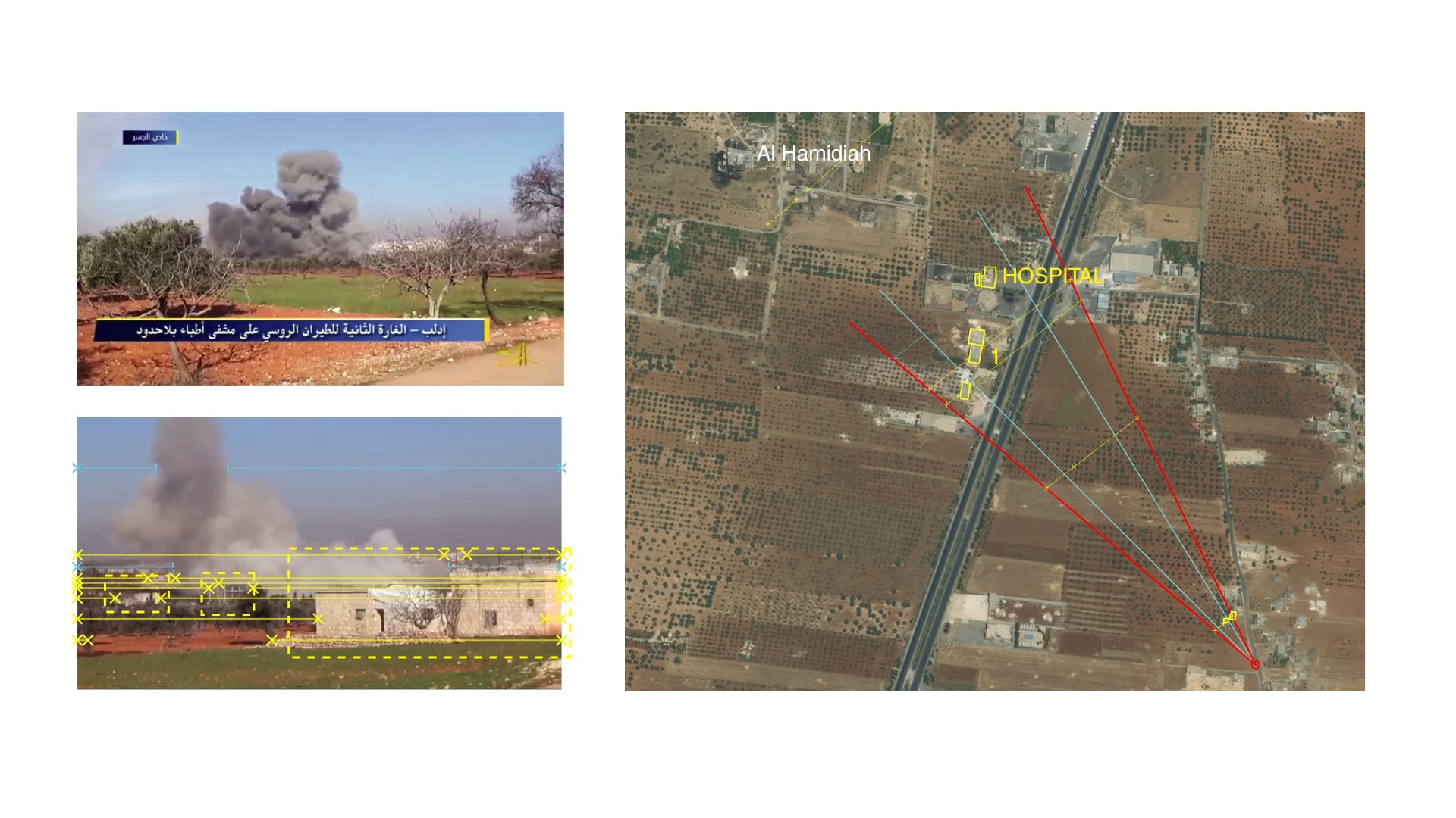 Play Video: Airstrikes on al-Hamidiah Hospital