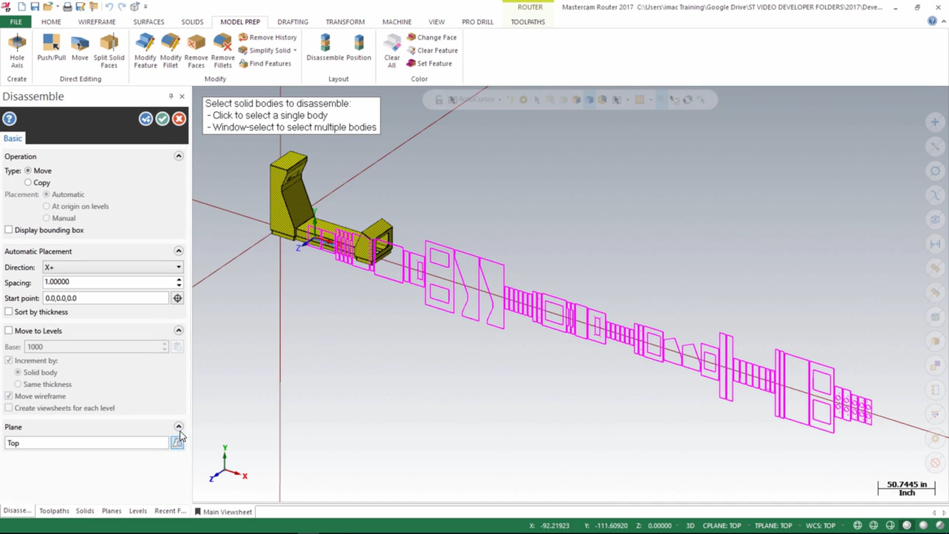 Direct Solids - Model Prep