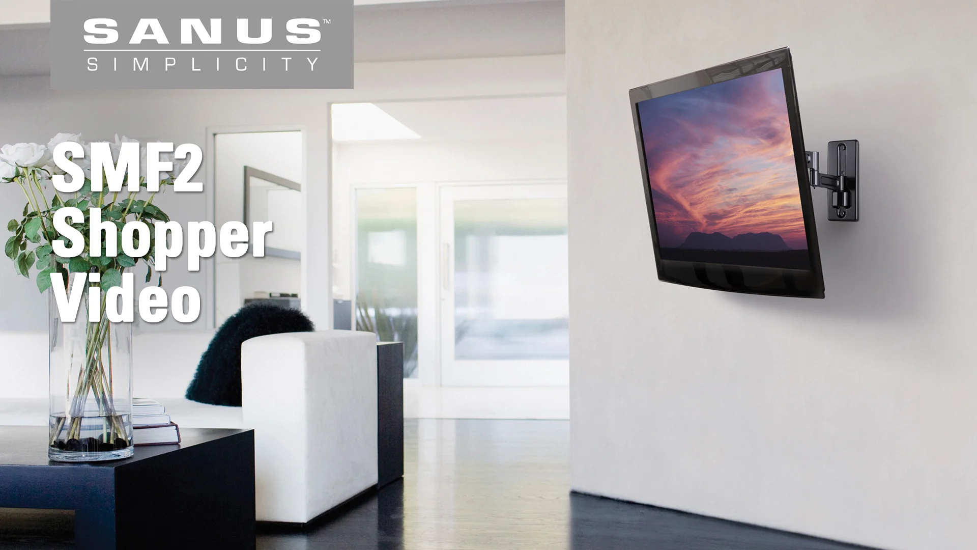 SANUS Simplicity SMF2 | Full-Motion Wall Mounts | TV Mounts