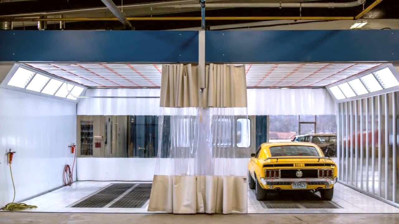 Brown's Auto Body Paint Booth on Vimeo