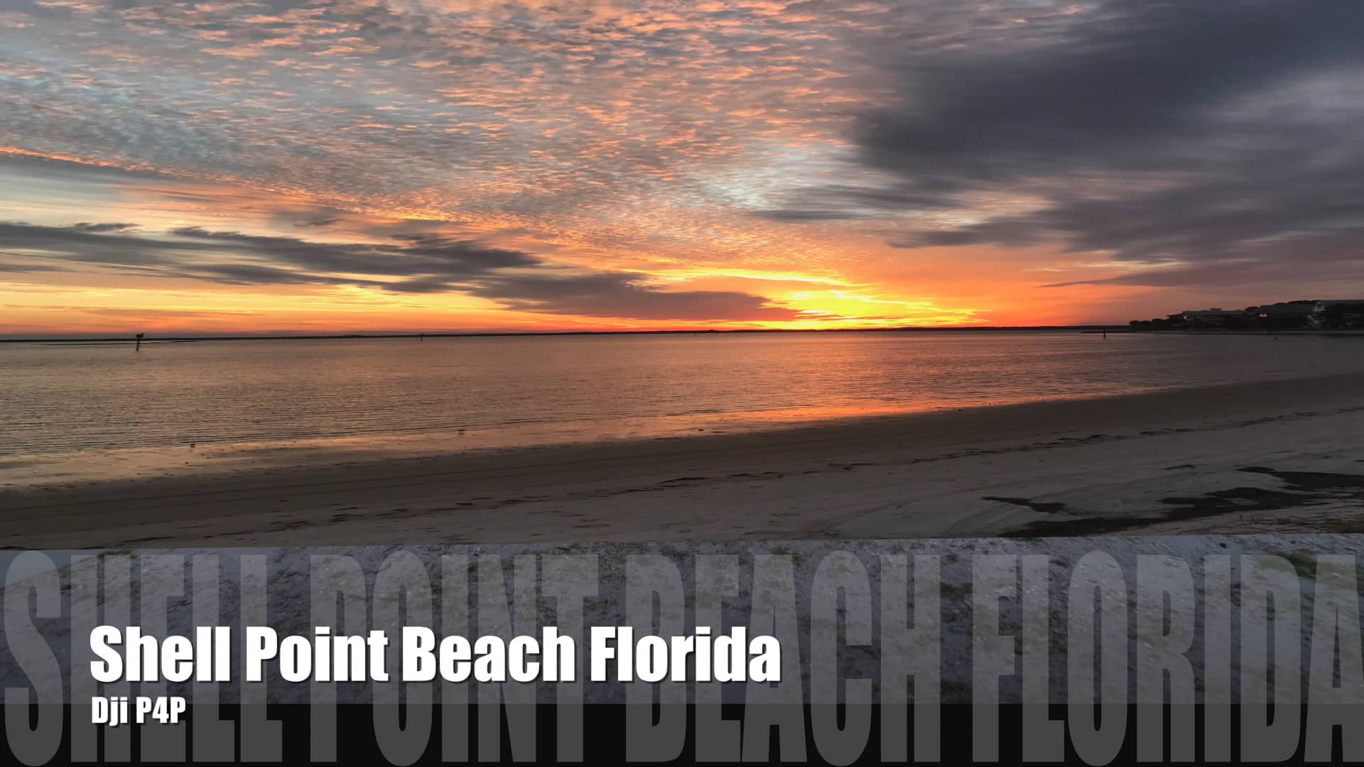 Sunset at Shell Point Beach Florida on Vimeo