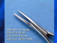 Marheau Ligature Tie Forceps