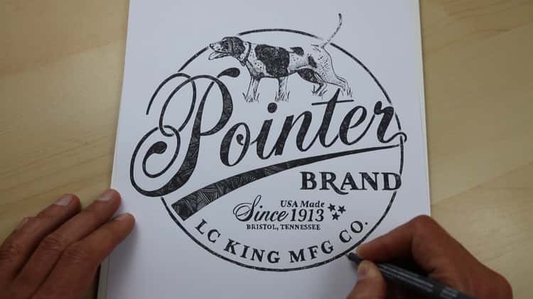 T-Shirt Design for Pointer Brand and LC King on Vimeo