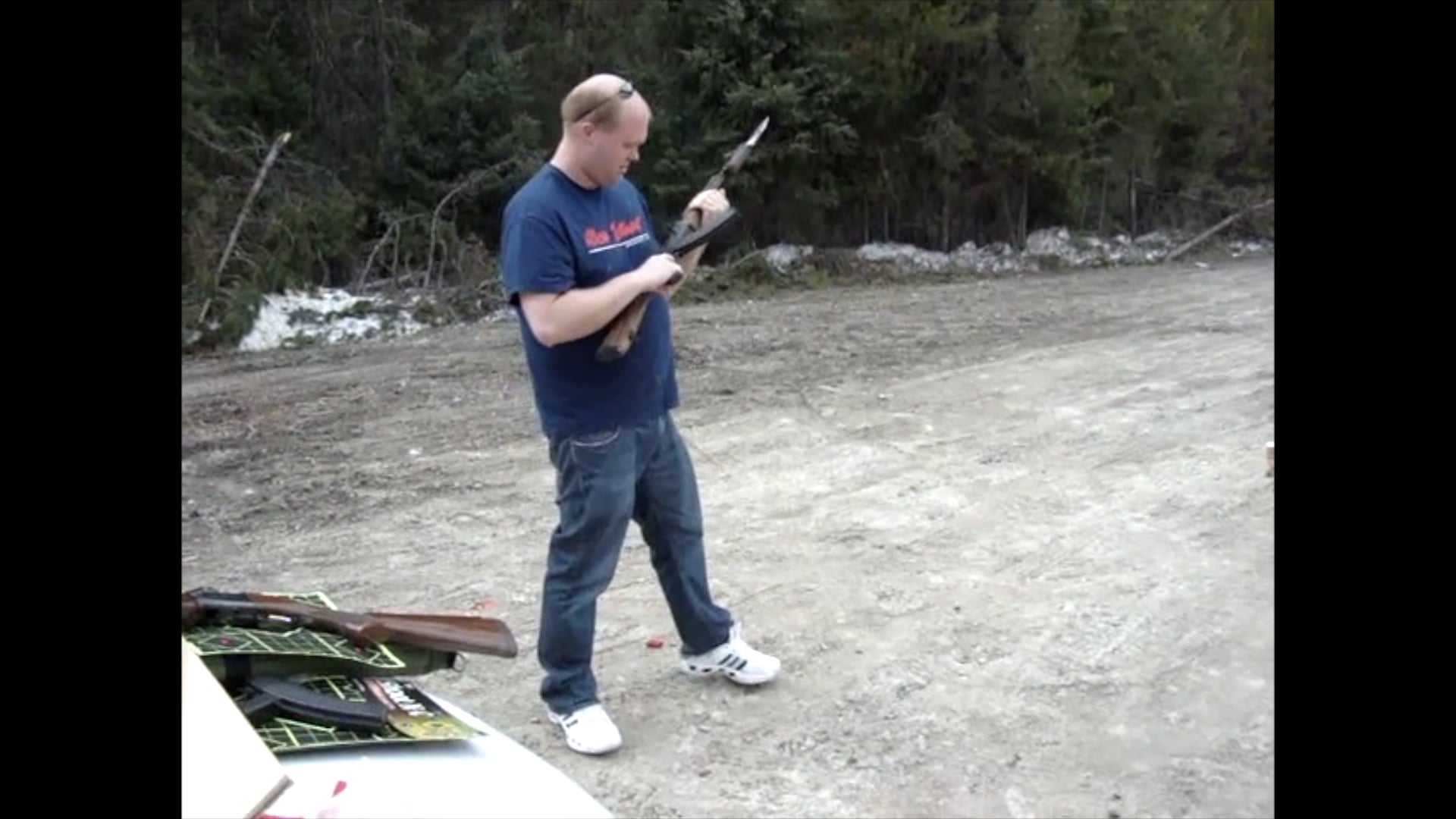 First Time firing  an AK-47
