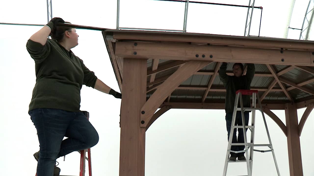 Yardistry 12x14 Wood Gazebo Helpful Hints 2025 on Vimeo