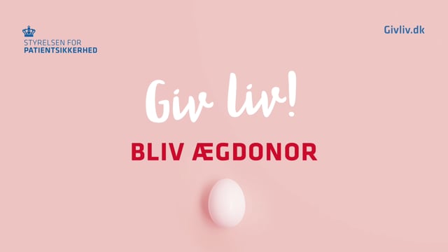 Fagvideo: Sådan bliver du ægdonor