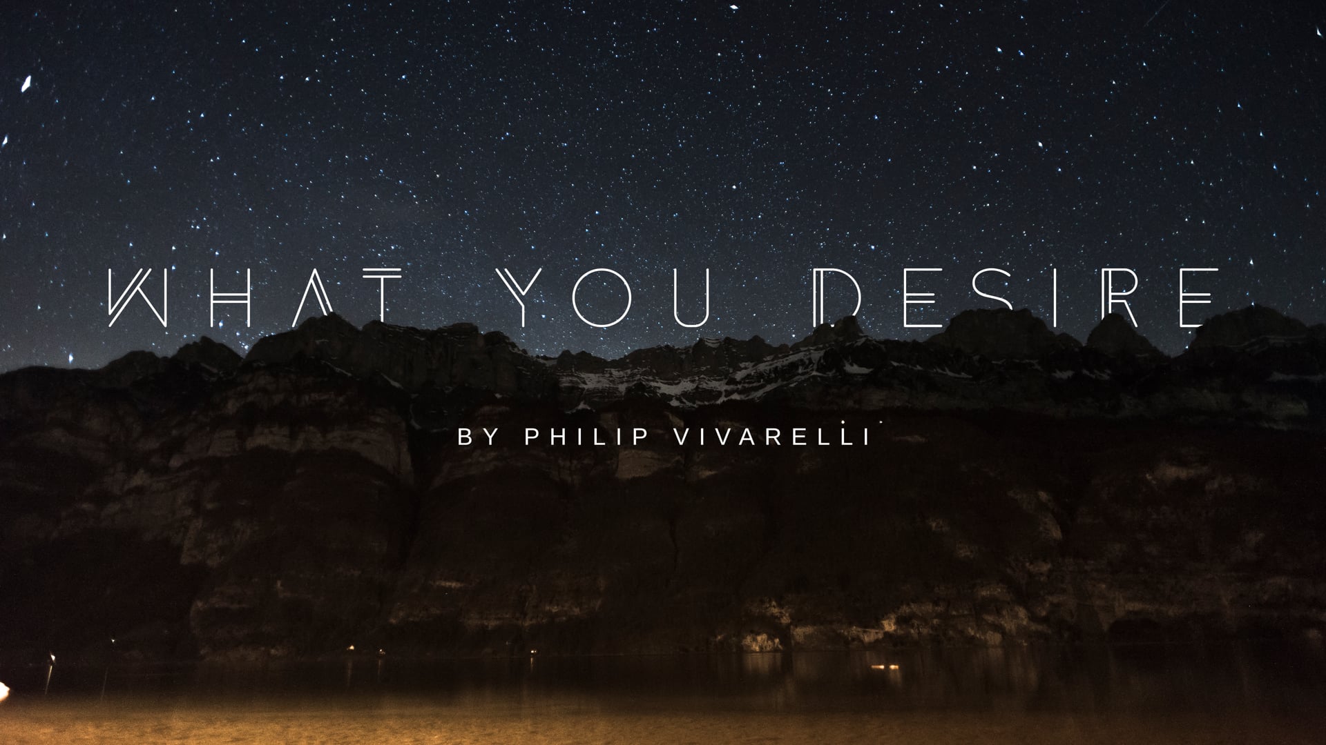 What You Desire