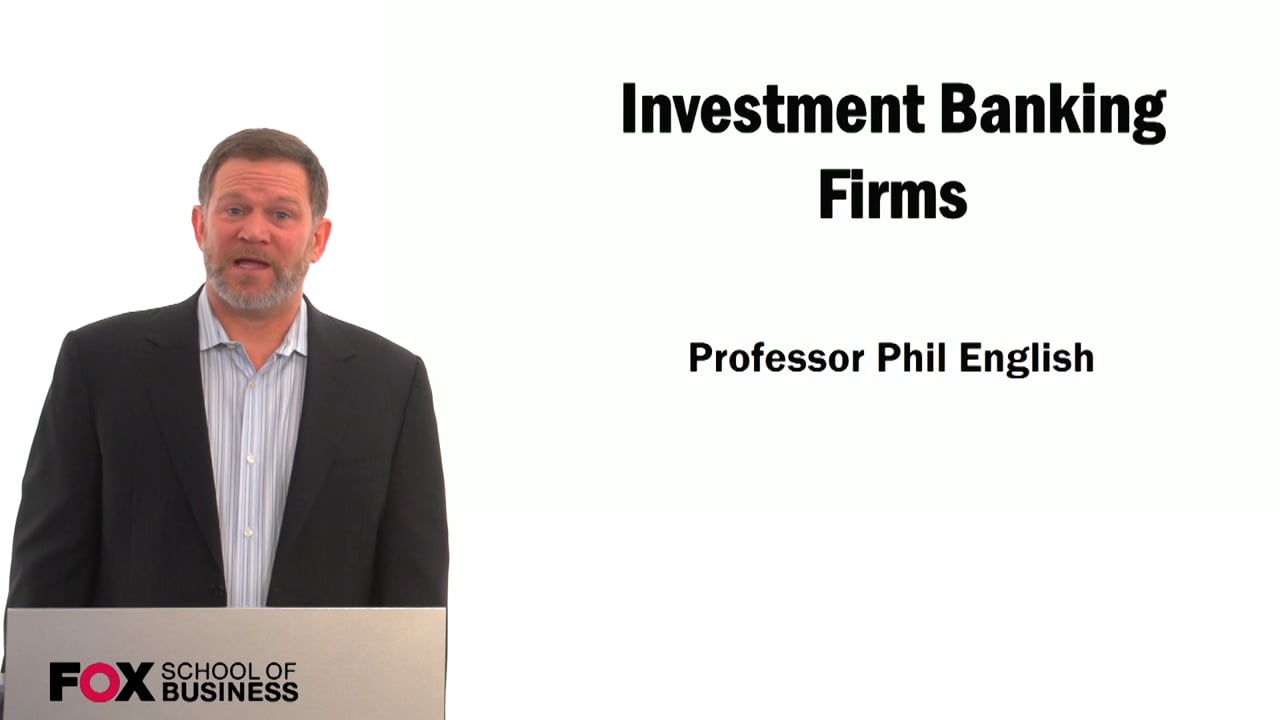 Investment Banking Firms
