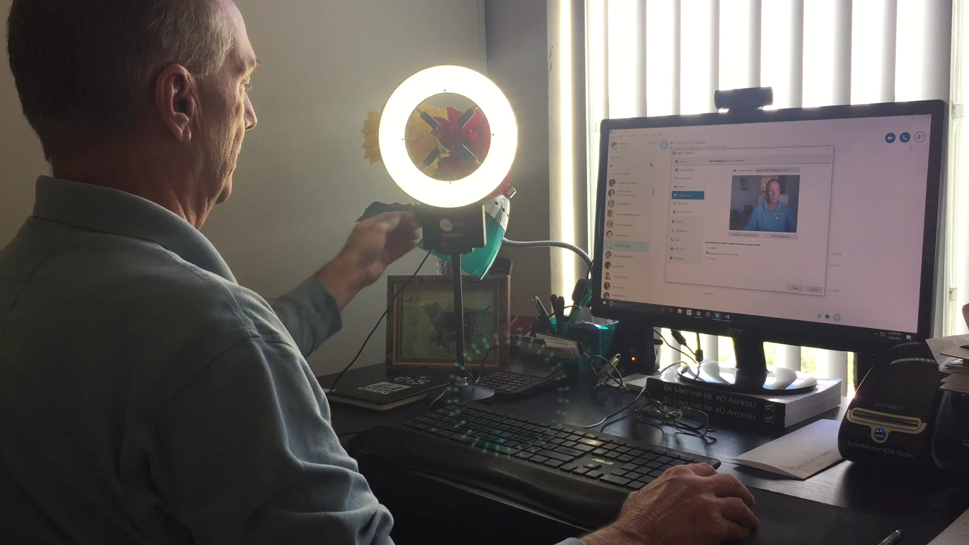 Webcam Setup on Vimeo