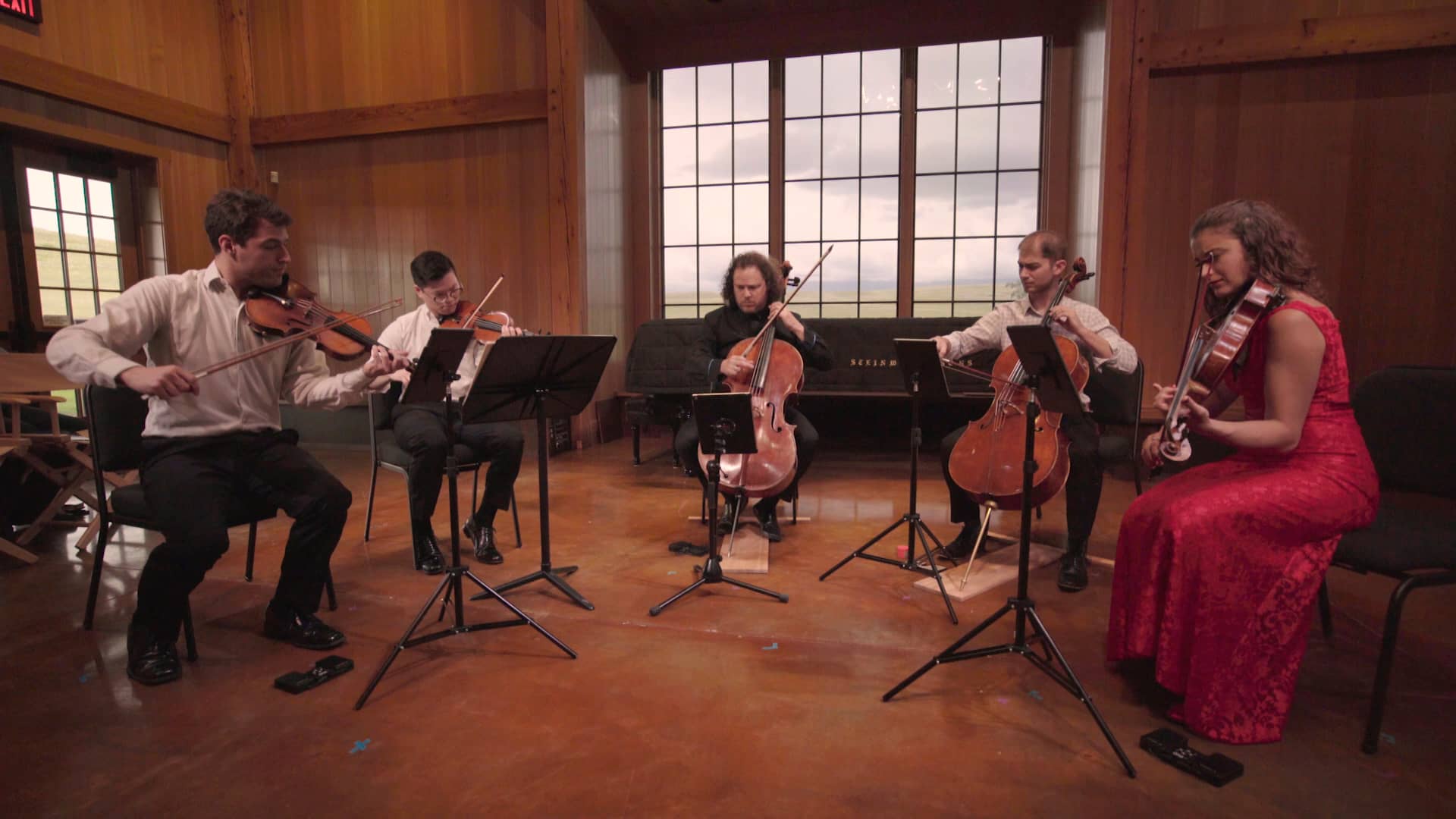 Dover String Quartet and Matt Haimovitz play Schubert String Quintet
