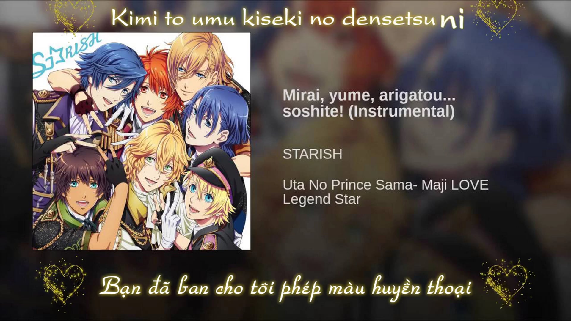 [VIETSUB] Mirai, yume, arigato...soshite! - STARISH