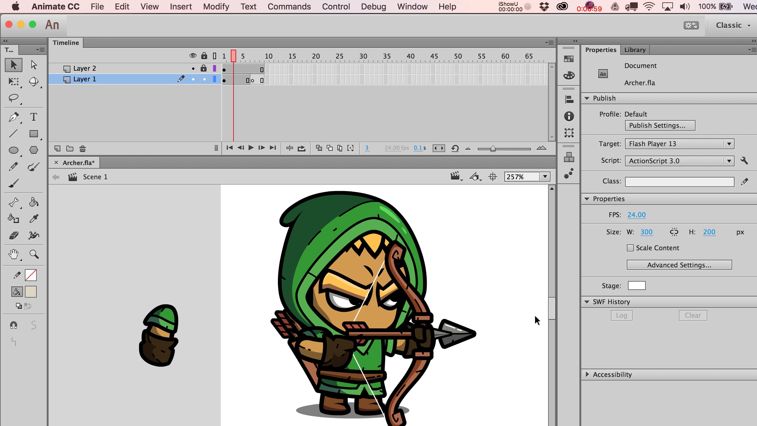 Как рисовать в adobe animate