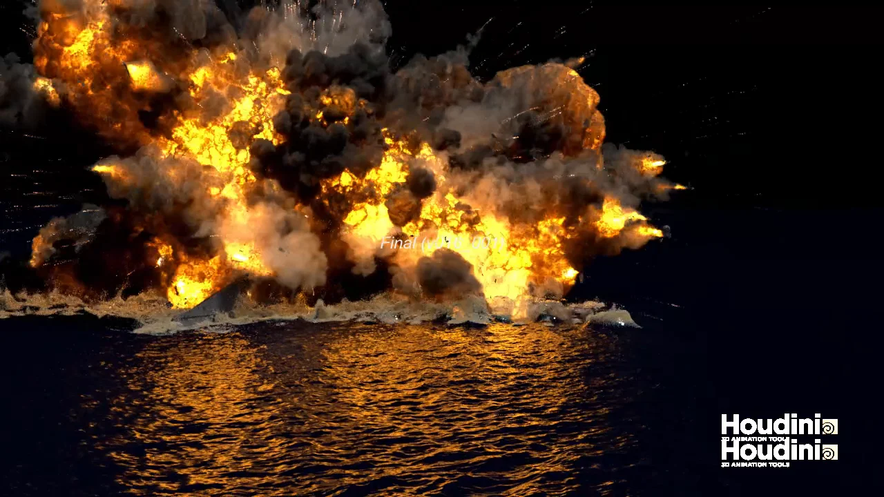 Видео 2 июня. Ship explosion. Warship explosion.