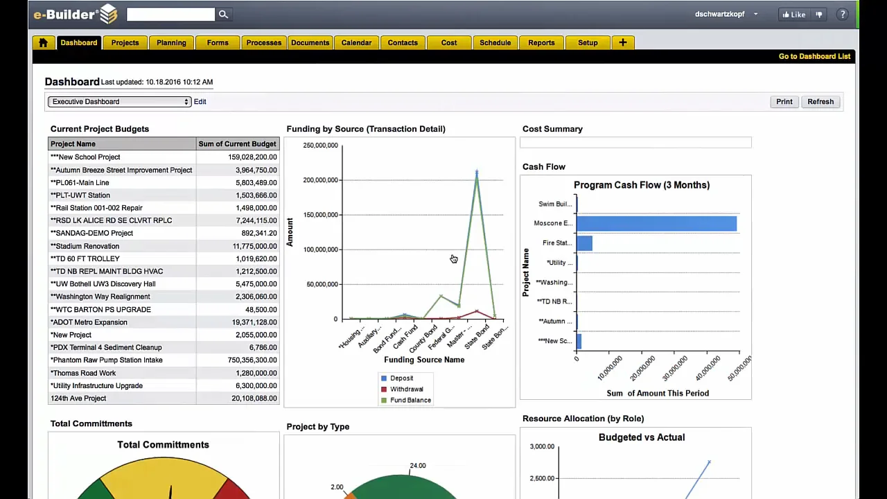 e-Builder- Real Time Measurement of Construction Program Performance on ...
