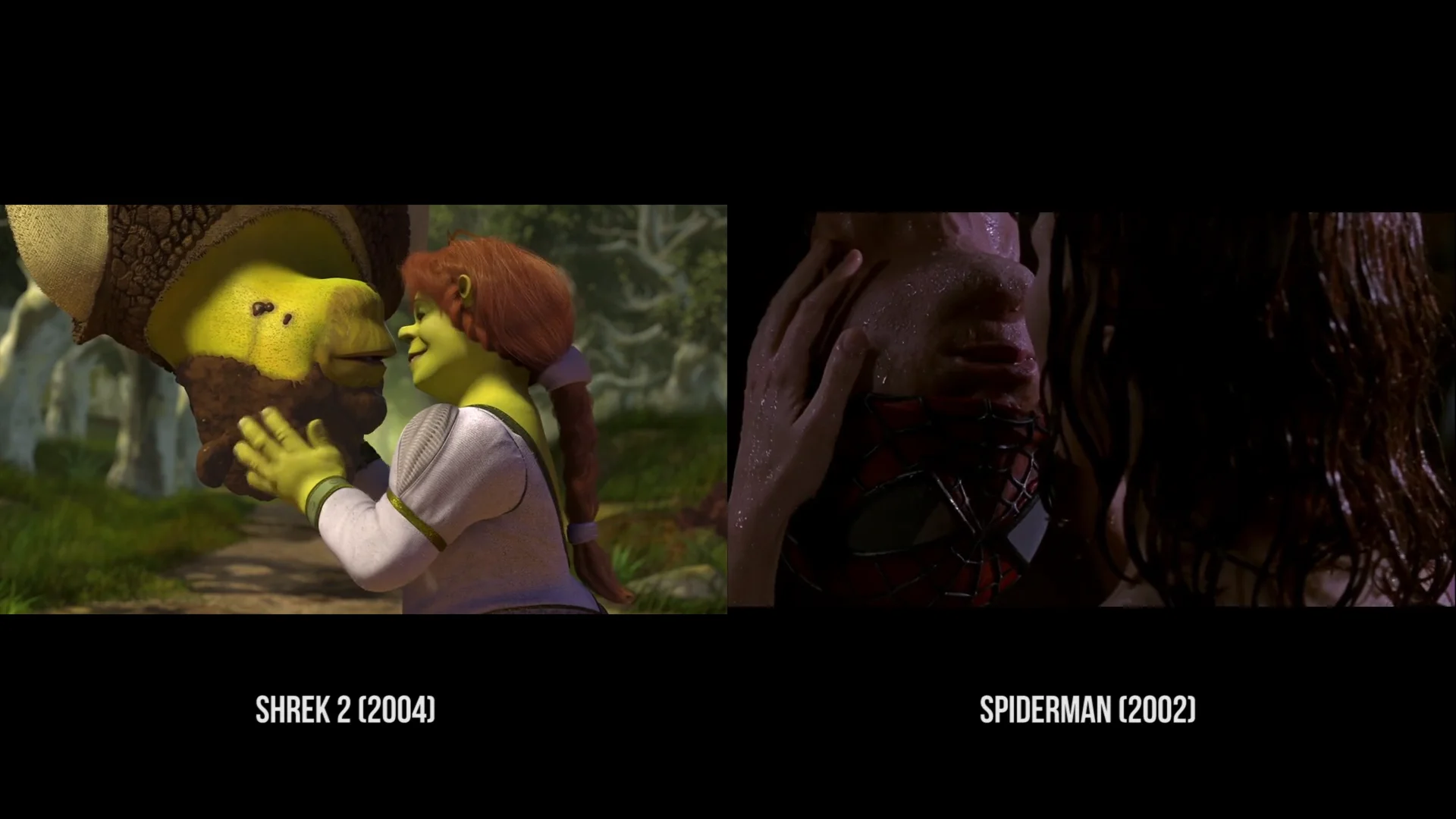 Shrek referências 😂 #shrek #spiderman #lordoftherings