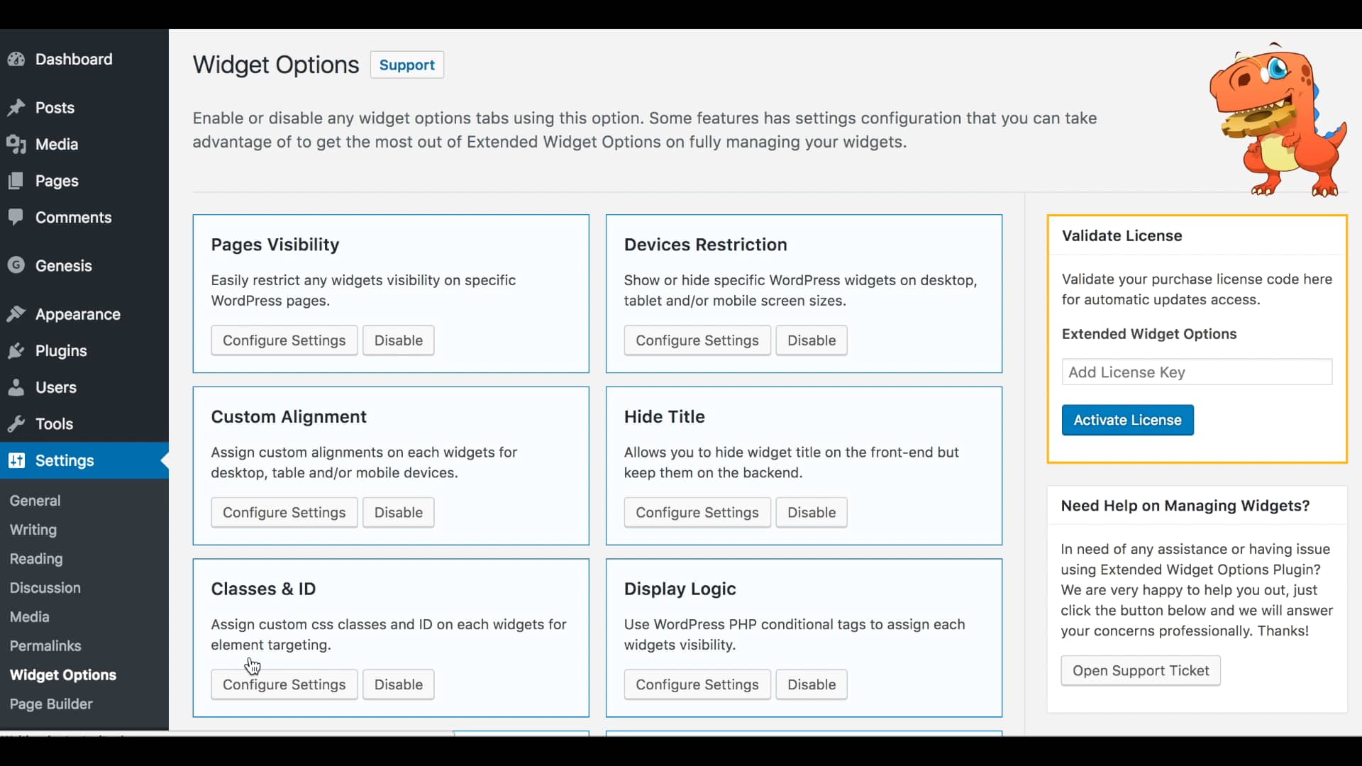 WordPress Widgets and Sidebars Search Filter on Vimeo