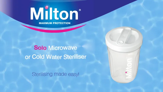 Milton single best sale bottle steriliser