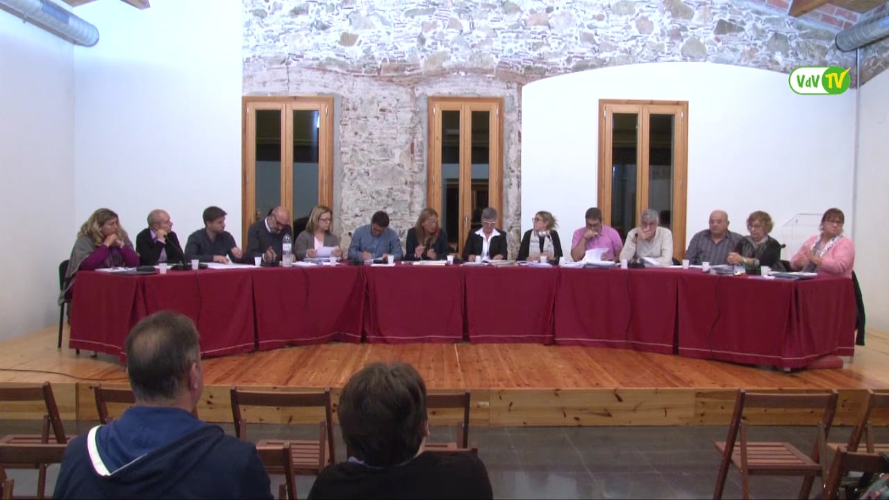 Ple municipal 20 d'octubre de 2016 - punt4
