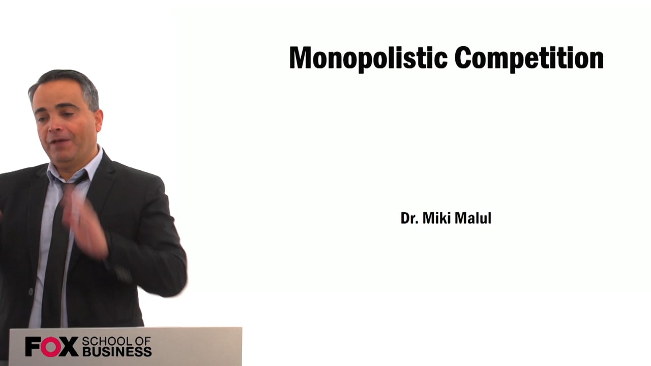 Monopolistic Competition