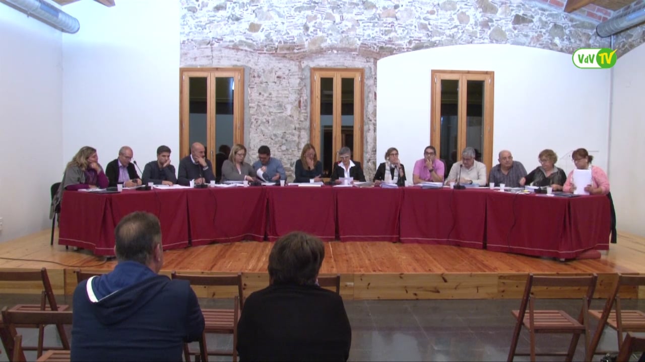 Ple municipal 20 d'octubre de 2016 - punt6
