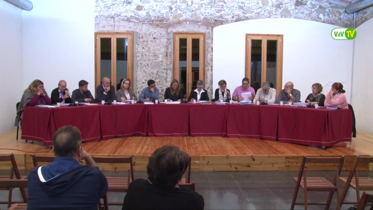 Ple municipal 20 d'octubre de 2016 - punt7